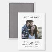 Benutzerdefinierter Bild-Kühlschrank Save-the-Date Magnet (Vorderseite/Rückseite)