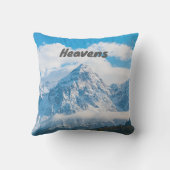 Benutzerdefinierter Bild- und Textzeiger Kissen (Rückseite)