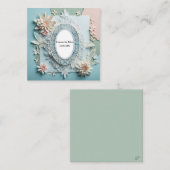 Benutzerdefinierter Bildhalter Mitteilungskarte (Vorne/Hinten)