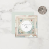 Benutzerdefinierter Bildhalter Mitteilungskarte (Vorderseite/Rückseite Beispiel)