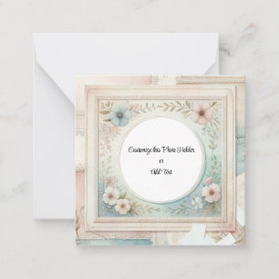 Benutzerdefinierter Bildhalter Mitteilungskarte