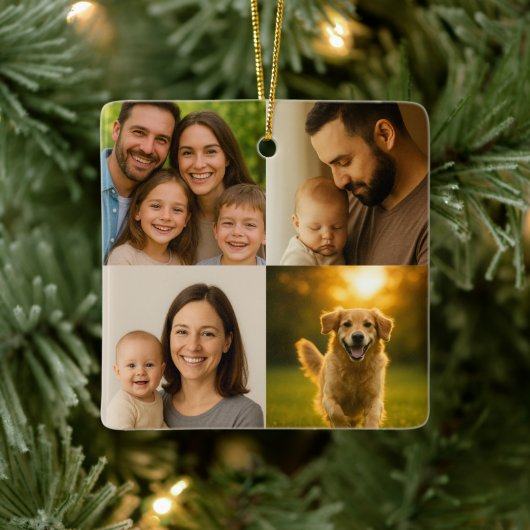 Benutzerdefinierter Bildtext Keramikornament (Baum)