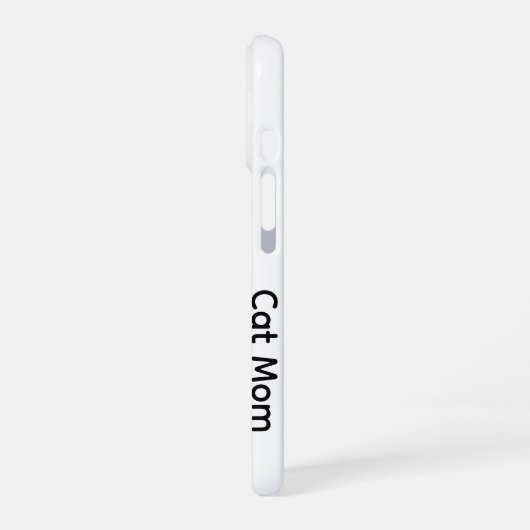 Benutzerdefinierter Black Cat iPhone Case - Name h iPhone 16 Hülle (Linke Seite)