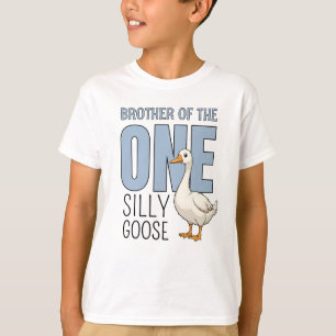 Benutzerdefinierter blauer Bruder einer albernen G T-Shirt
