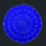 Benutzerdefinierter blaufarbiger Designer Dartscheibe<br><div class="desc">Benutzerdefinierter blaufarbiger Designer</div>