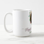 Benutzerdefinierter Blumen-Muttertags-Kaffeebecher Kaffeetasse (Links)