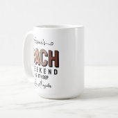 Benutzerdefinierter Boho-Junggesellinnenabschied-B Kaffeetasse (Vorderseite Links)