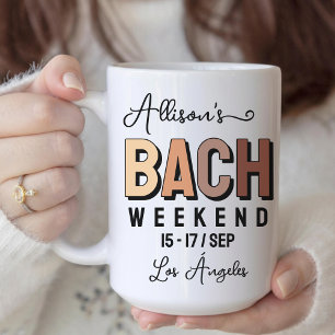Benutzerdefinierter Boho-Junggesellinnenabschied-B Kaffeetasse