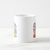 Benutzerdefinierter Boho-Wildblumen-Lehrerbecher, Kaffeetasse (Mittel)