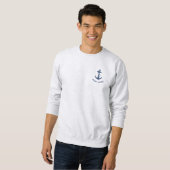 Benutzerdefinierter Boote-Anker-Strand-Trip Sweatshirt (Vorne ganz)