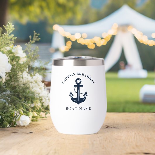 Benutzerdefinierter Bootsname & Kapitänausrüstung (Hochzeit (gedreht))