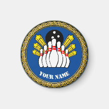 Benutzerdefinierter Bowling - Name hinzufügen - Bl