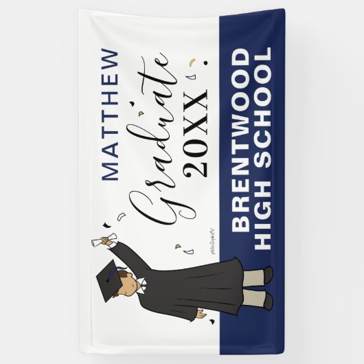 Benutzerdefinierter Boy Avatar| Banner für den Abs (Vertikal)