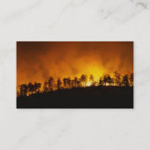 Benutzerdefinierter Brandschutz für Firewatch Visitenkarte (Rückseite)