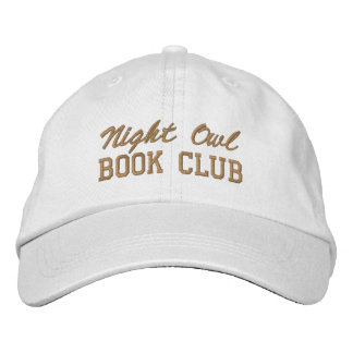 Benutzerdefinierter Buchclub-Name Bestickte Baseballkappe