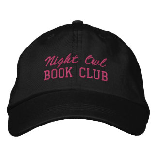 Benutzerdefinierter Buchclub-Name Bestickte Baseballkappe