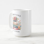 Benutzerdefinierter Buchtitel für Soul-Lover-Gesch Kaffeetasse (Vorderseite Links)