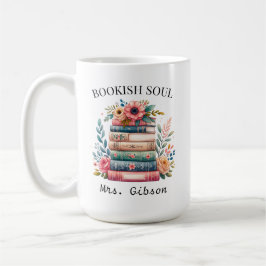 Benutzerdefinierter Buchtitel für Soul-Lover-Gesch Kaffeetasse