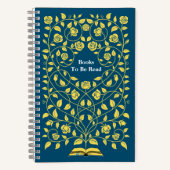 Benutzerdefinierter Buchüberlauf / Leser Notizblock (Vorderseite)