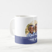 Benutzerdefinierter C49-Speicher mit weißem und bl Kaffeetasse (Vorderseite Links)