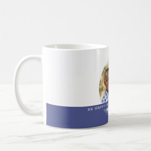 Benutzerdefinierter C49-Speicher mit weißem und bl Kaffeetasse (Links)