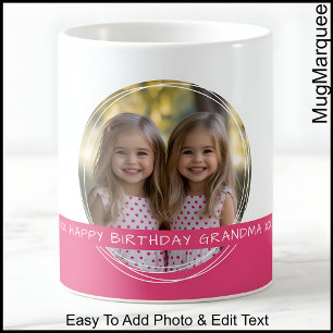 Benutzerdefinierter C58-Speicher (Weiß und rosa) f Kaffeetasse