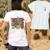 Benutzerdefinierter Cactus Pflanze Manager T-Shirt