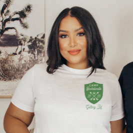 Benutzerdefinierter Camp-Junggeselinnen-Abschied - T-Shirt