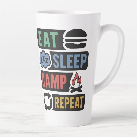Benutzerdefinierter Camping-Name Milchtasse (Rechts)