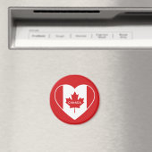 Benutzerdefinierter CANADA-Liebe-Magnet Magnet (In Situ (Geschirrspüler))