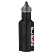 Benutzerdefinierter CanastaPlayer Trinkflasche (Links)