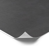 Benutzerdefinierter Chalkboard-Hintergrund Poster (Ecke)