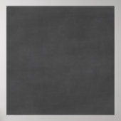 Benutzerdefinierter Chalkboard-Hintergrund Poster (Vorne)
