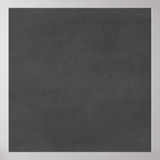 Benutzerdefinierter Chalkboard-Hintergrund Poster (Vorne)