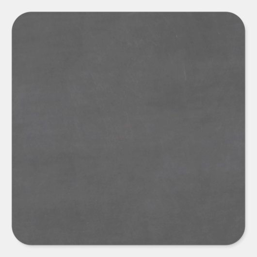 Benutzerdefinierter Chalkboard-Hintergrund Quadratischer Aufkleber (Vorderseite)