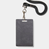 Benutzerdefinierter Chalkboard-Name Datum VIP-Zugr Ausweis (Rückseite mit Lanyard)