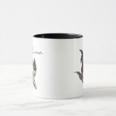 Benutzerdefinierter Chihuahua-Kunstbecher mit pers Tasse (Zentrum)