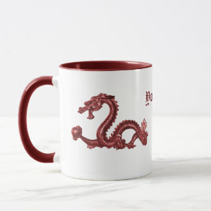 Benutzerdefinierter chinesischer Drachenname Fanta Tasse