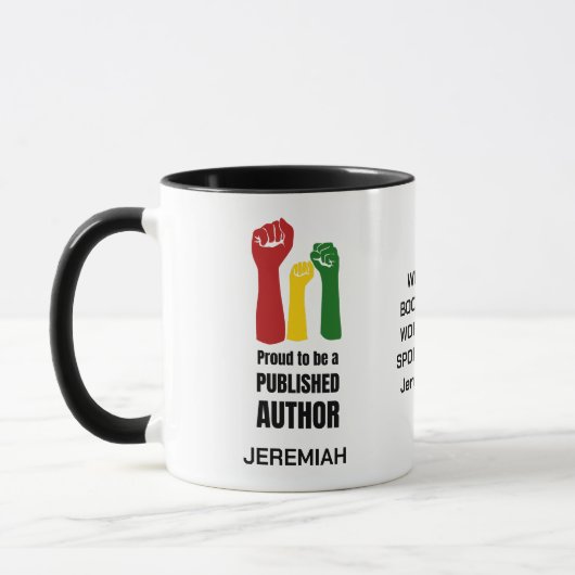 Benutzerdefinierter Christlicher STRECKENBLACK-PUB Tasse (Links)