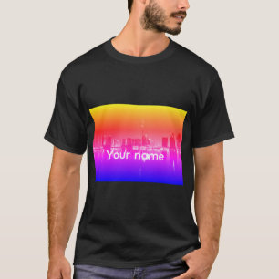 Benutzerdefinierter City View-T - Shirt - T-Shirt 