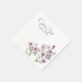 Benutzerdefinierter Cocktailservietten Elegantes B Serviette