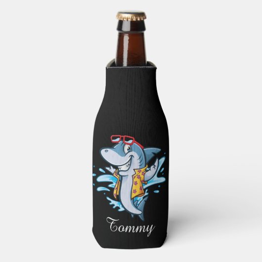 Benutzerdefinierter Cooler Shark-Typ Flaschenkühler (Flaschenvorderseite)