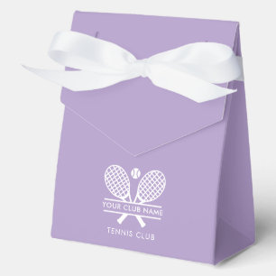 Benutzerdefinierter Country Club Name Tennis Geschenkschachtel