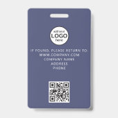 Benutzerdefinierter Crew-Mitglieder-QR-Code-Event Ausweis (Rückseite)