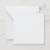 Benutzerdefinierter Cupcake oder Cookie-Dekorator Mitteilungskarte (Rückseite)