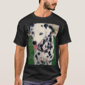 Benutzerdefinierter Dalmatiner Hund laden Sie das  T-Shirt (Vorderseite)