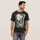 Benutzerdefinierter Dalmatiner Hund laden Sie das  T-Shirt (Vorne ganz)