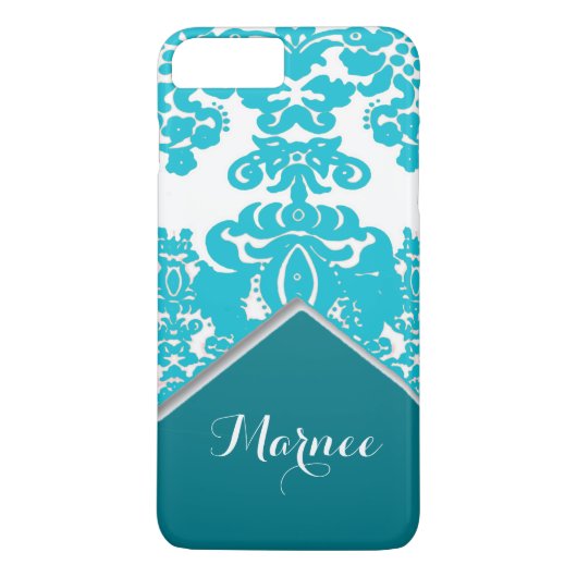 Benutzerdefinierter Damask-Handy-Fall Case-Mate iPhone Hülle (Rückseite)
