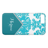 Benutzerdefinierter Damask-Handy-Fall Case-Mate iPhone Hülle (Rückseite (Horizontal))
