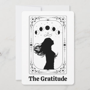 Benutzerdefinierter Dankeschön-Tarot Magischer Mys Einladung